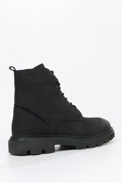 Colombo Black Leather Outdoor Men's Boots