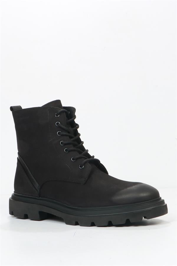 Colombo Black Leather Outdoor Men's Boots