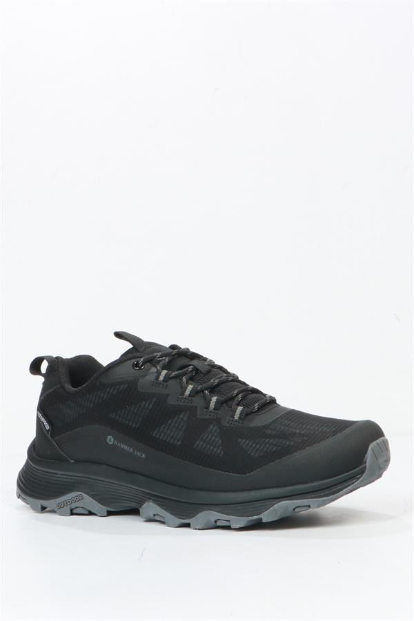 Duisburg Waterproof Black Men's Outdoor Shoes