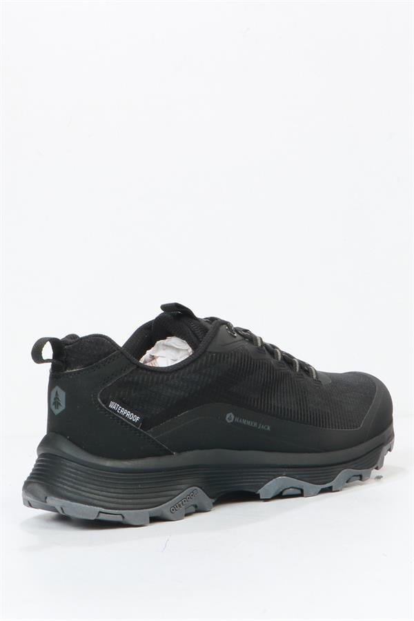 Duisburg Waterproof Black Men's Outdoor Shoes