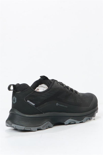Duisburg Waterproof Black Men's Outdoor Shoes