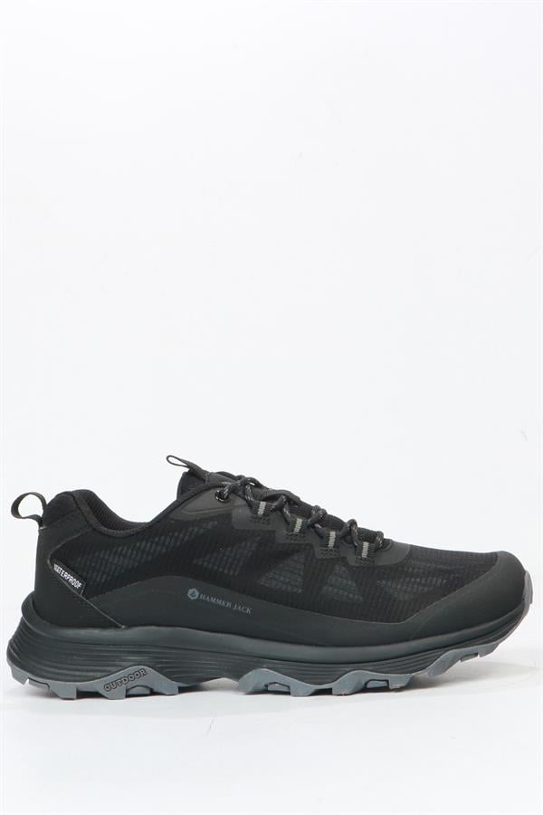 Duisburg Waterproof Black Men's Outdoor Shoes