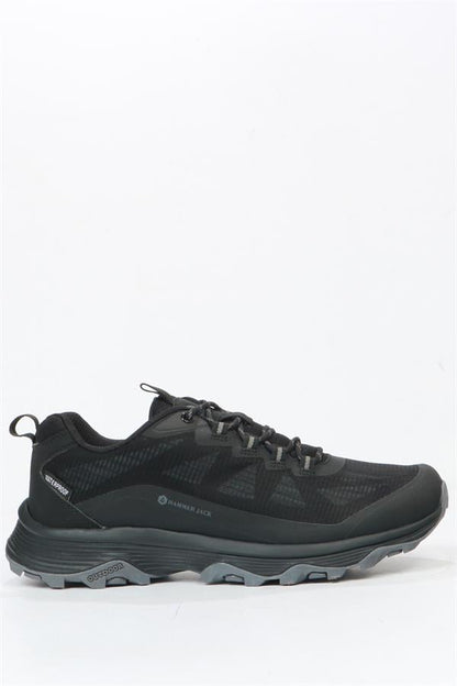 Duisburg Waterproof Black Men's Outdoor Shoes