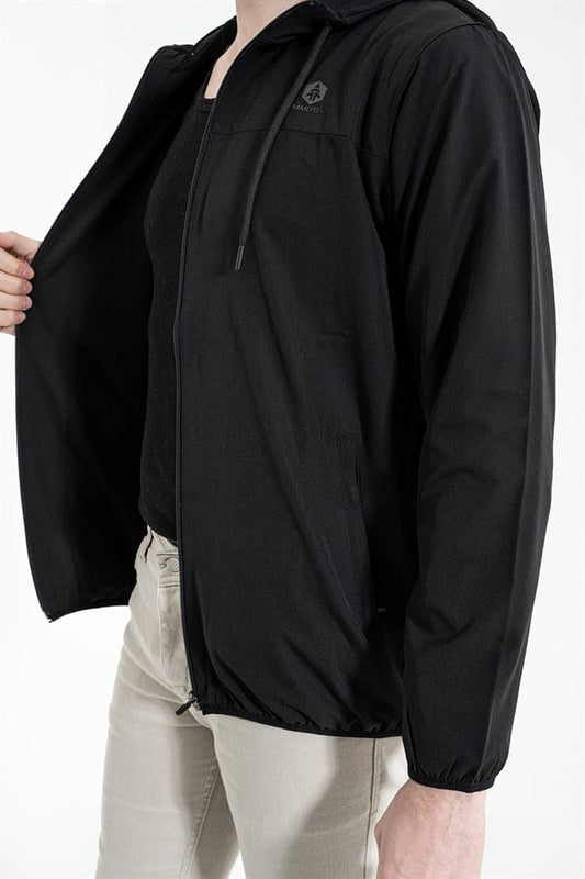 Black Male Tracksuit with Zipper