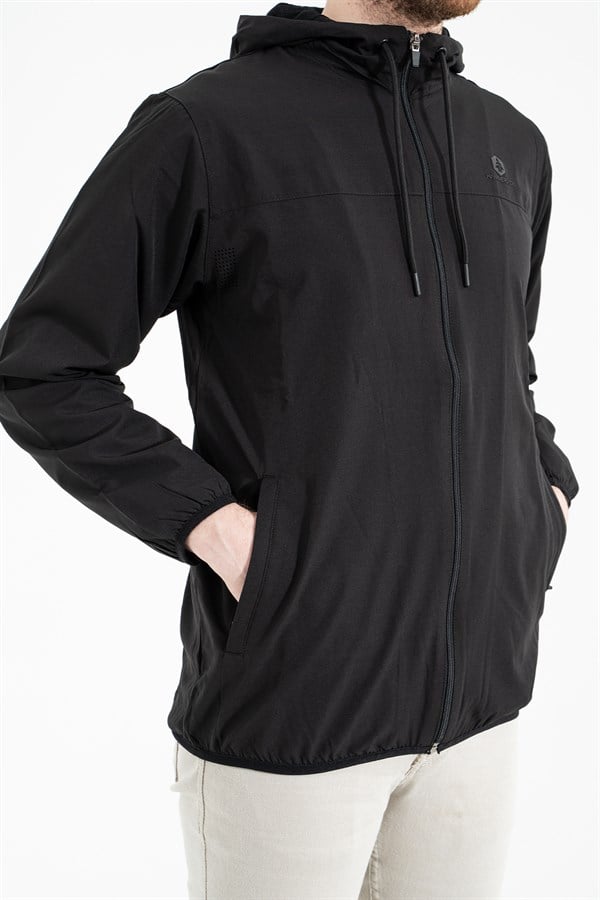 Black Male Tracksuit with Zipper