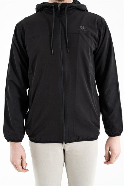 Black Male Tracksuit with Zipper