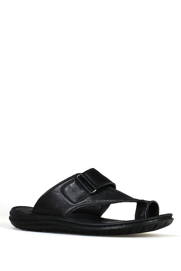Black Men's Slippers