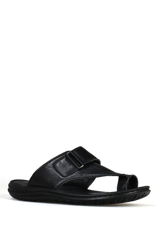 Black Men's Slippers