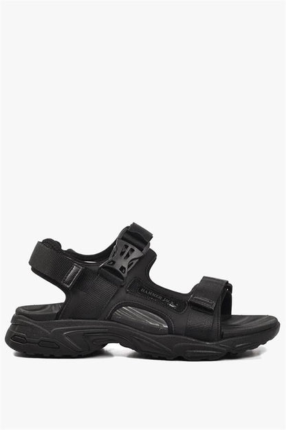 Olsey Black Men's Sandals