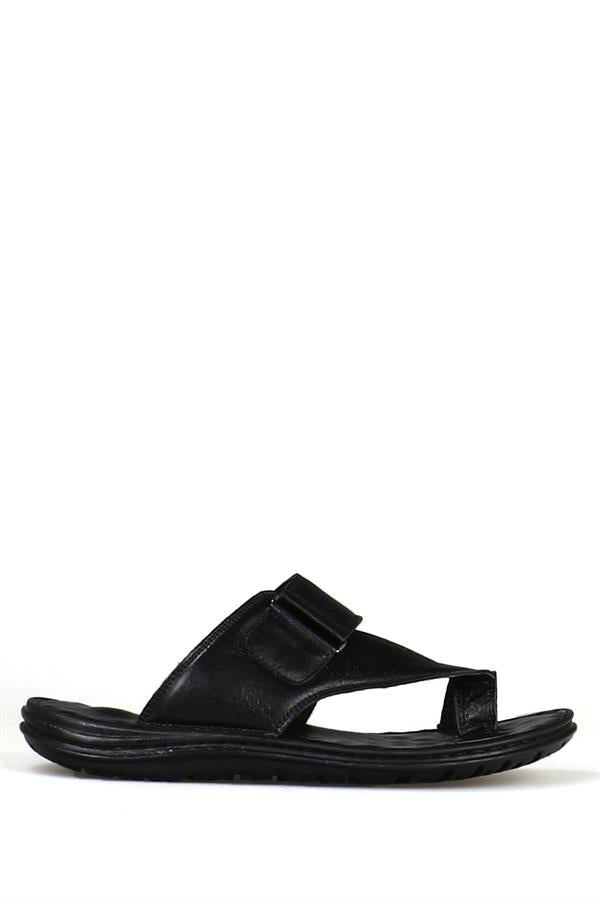 Black Men's Slippers