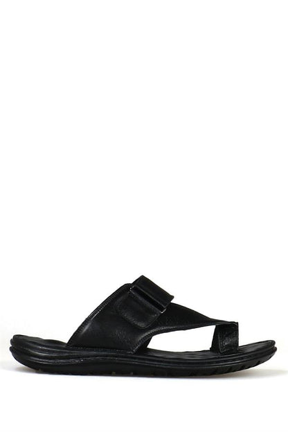 Black Men's Slippers