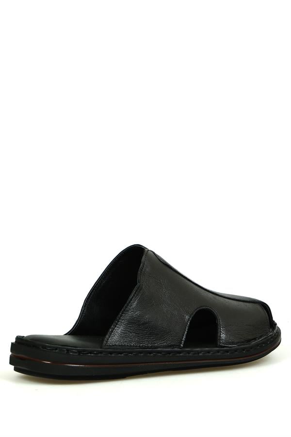 Black Men's Slippers