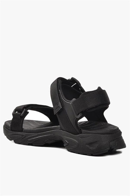 Olsey Black Men's Sandals
