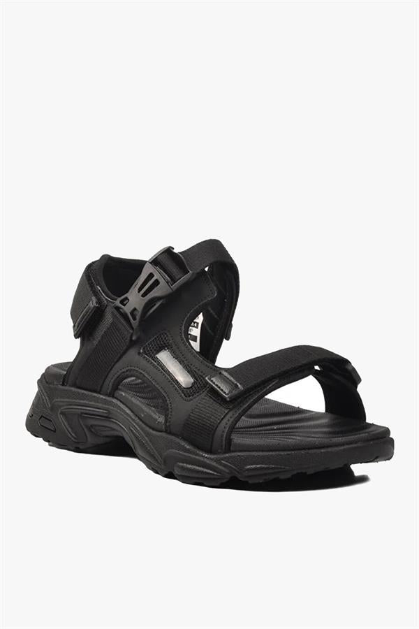 Olsey Black Men's Sandals