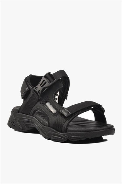 Olsey Black Men's Sandals
