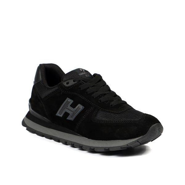 Peruvian Genuine Leather Black Women's Sports Shoes