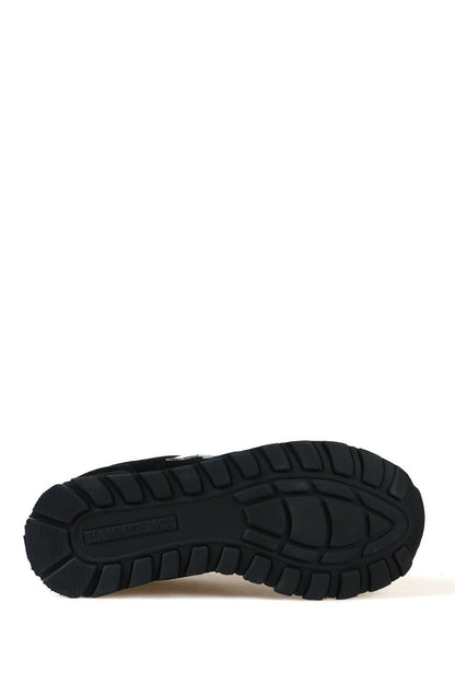 Peruvian Genuine Leather Black And Grey Women's Shoes