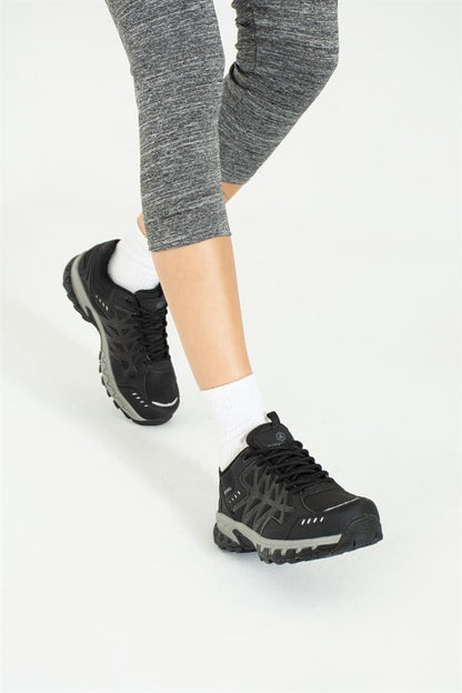 Pablo Black K.Grey Outdoor Shoes For Women