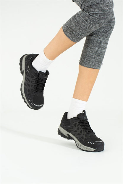 Pablo Black K.Grey Outdoor Shoes For Women