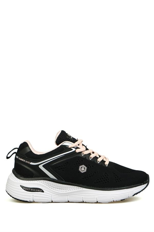 Polina Black & Pink Women's Athletic Shoes