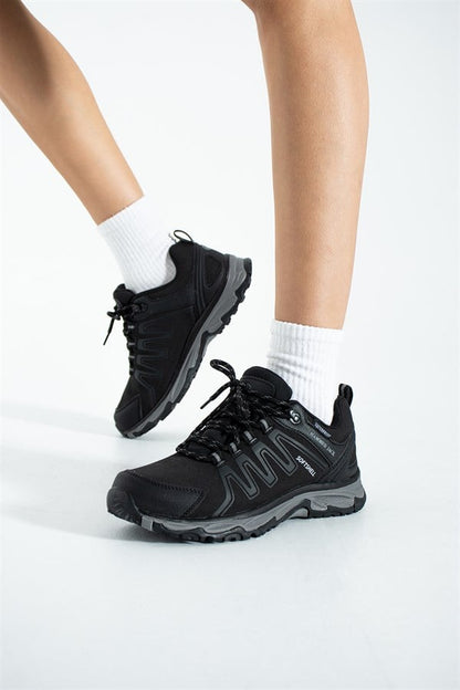 Fresco Black Waterproof Women's Outdoor Shoes
