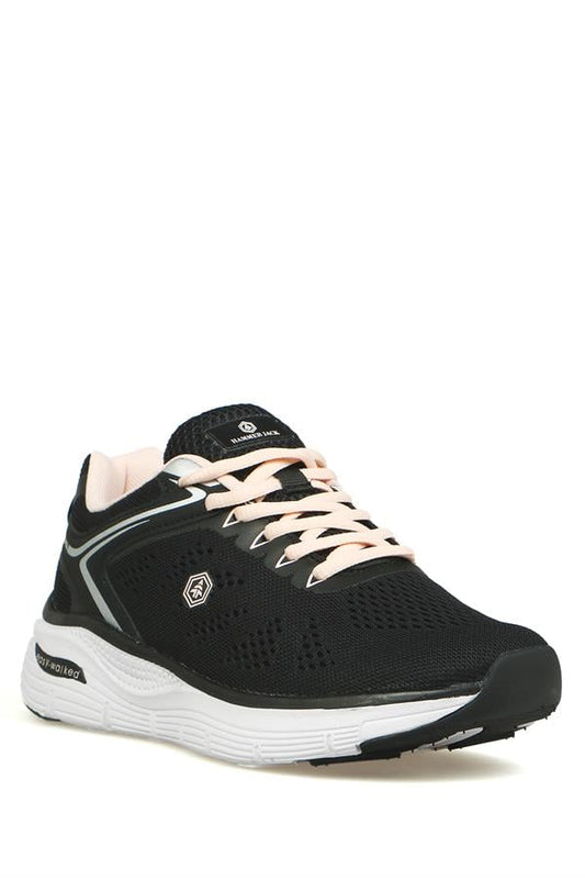 Polina Black & Pink Women's Athletic Shoes