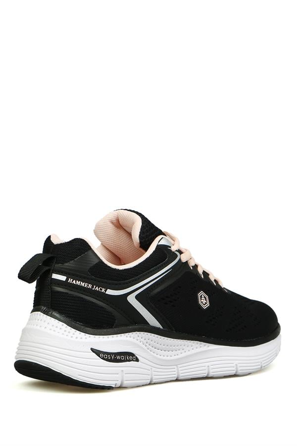 Polina Black & Pink Women's Athletic Shoes