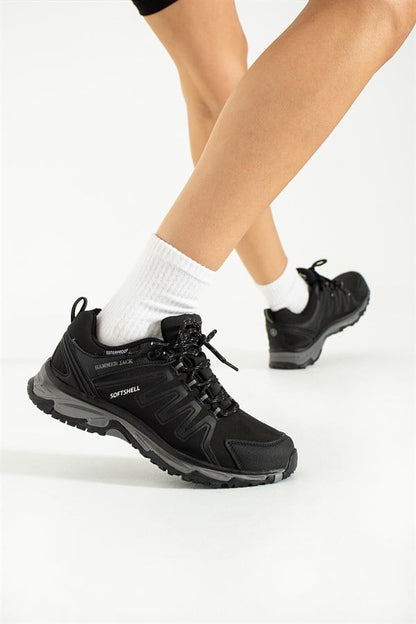 Fresco Black Waterproof Women's Outdoor Shoes