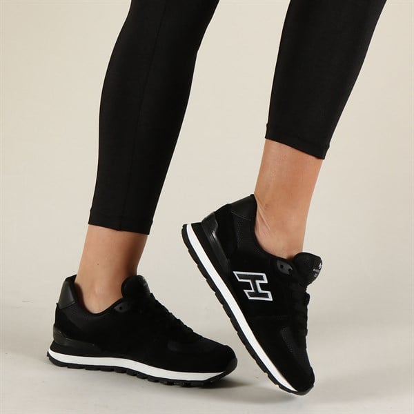 Genuine Leather Black Women's Shoes