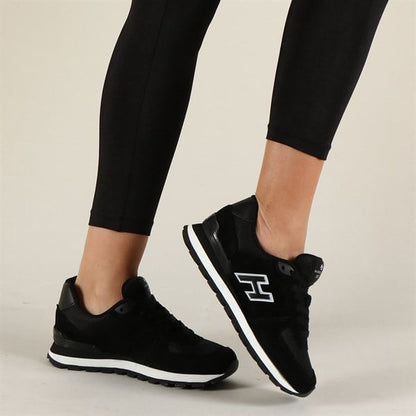 Genuine Leather Black Women's Shoes