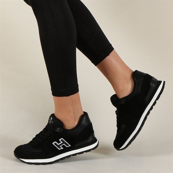 Genuine Leather Black Women's Shoes