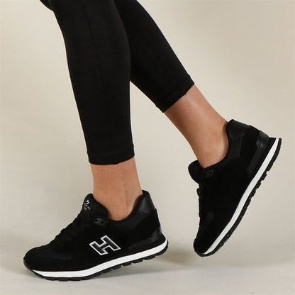 Genuine Leather Black Women's Shoes