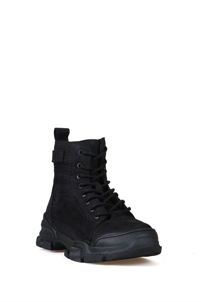 Bonn Genuine Leather Black Outdoor Women's Boots