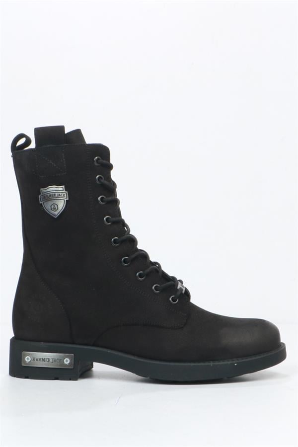 Real Leather Black Women's Boots