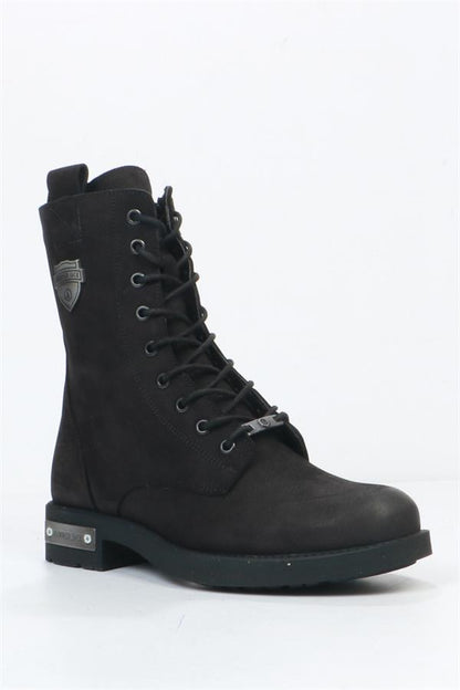 Real Leather Black Women's Boots