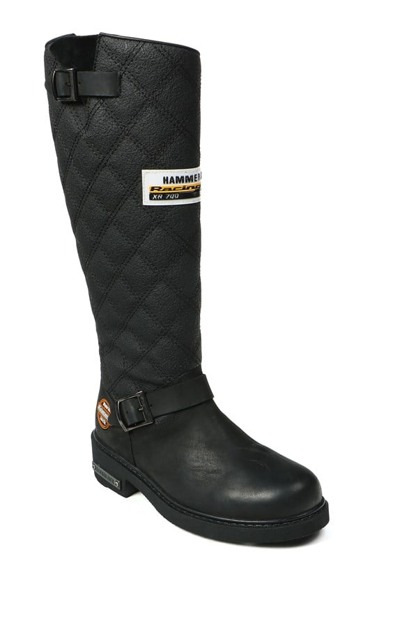 Black Women's Boots Genuine Leather