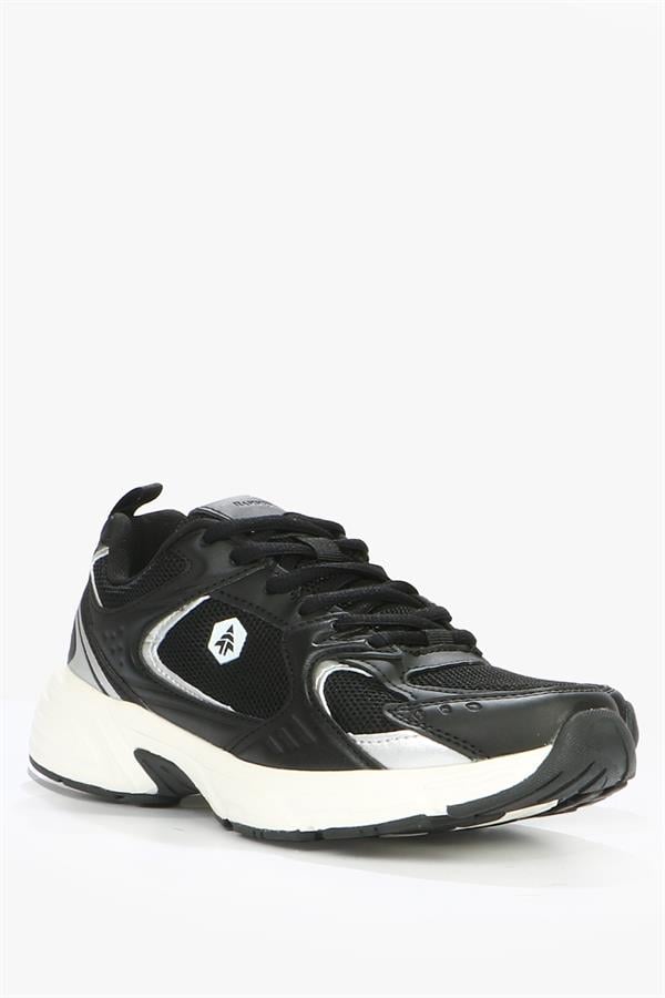 Songa Black And White Women's Sports Shoes