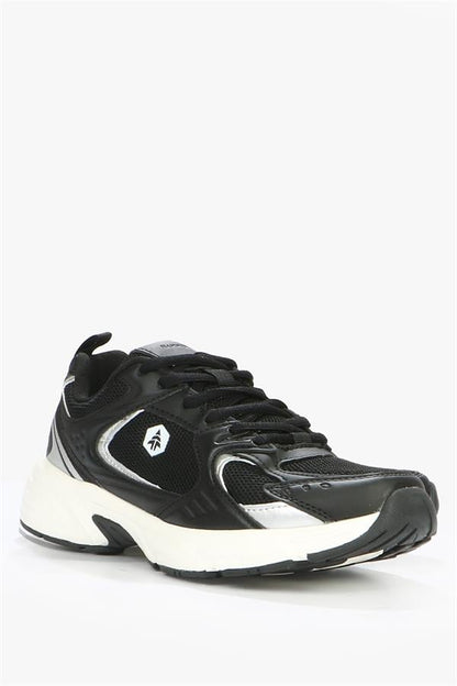 Songa Black And White Women's Sports Shoes