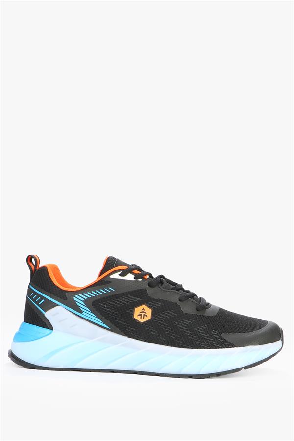 Lorisir Black Orange Men's Athletic Shoes