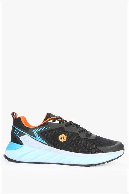 Lorisir Black Orange Men's Athletic Shoes
