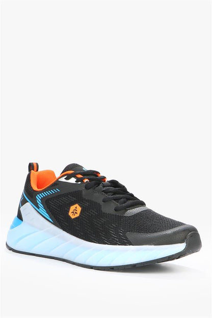 Lorisir Black Orange Men's Athletic Shoes