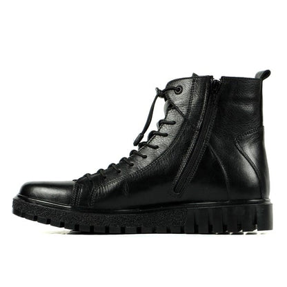 Genuine Leather Black Men's Boots