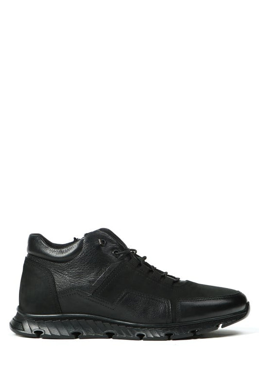 Palma Genuine Leather Black Men's Boots
