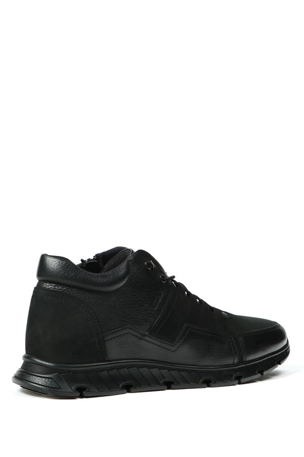 Palma Genuine Leather Black Men's Boots