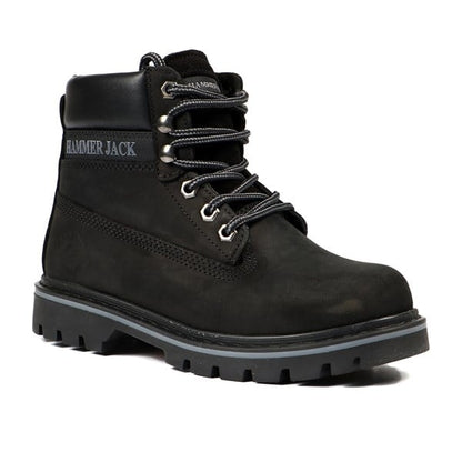 Genuine Leather Black Men's Boots