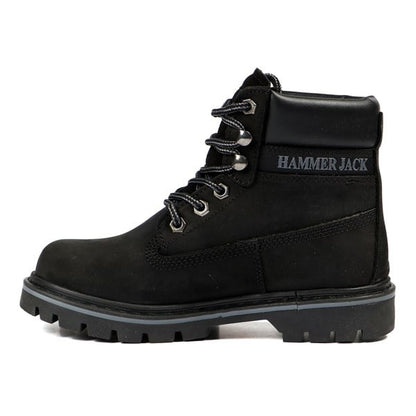 Genuine Leather Black Men's Boots