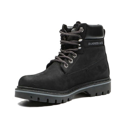 Real Leather Black Women's Boots