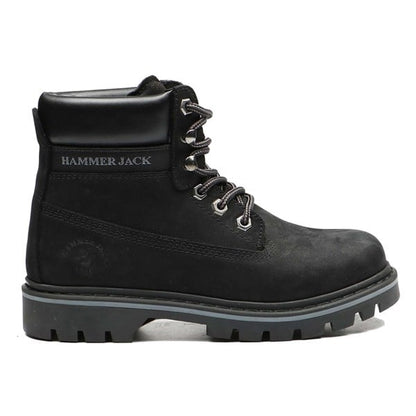 Real Leather Black Women's Boots