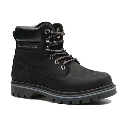 Real Leather Black Women's Boots