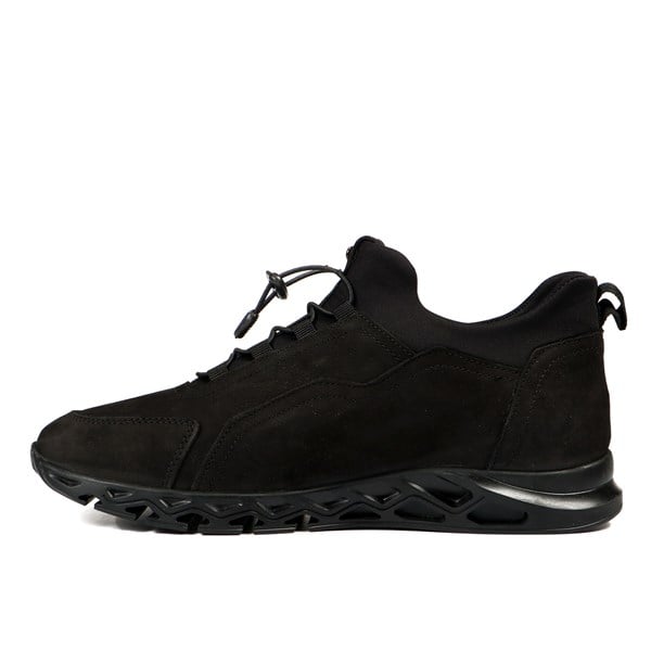 Genuine Leather Black Men's Shoes